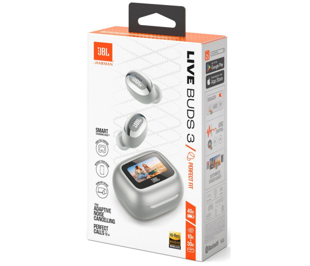 JBL LIVE BUDS 3 Srebrne - 1263194 - zdjęcie 11